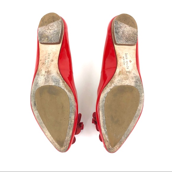 Kate Spade New York Erica Red Patent Flats
